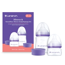 Lansınoh Yenidoğan Biberon Seti 60 Ml Xs Akış + 160 Ml S Akış