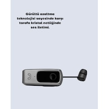 10 - 656 - Saat Konuşma Süreli Klipsli - Novapazr - Bluetooth Kulaklık
