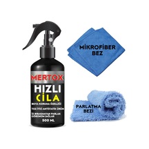 Mertox Oto Hızlı Cila Sprey 500ml Kaporta Bakım Parlatma Cilası