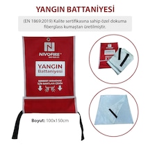 Yangın Battaniyesi 100x150cm