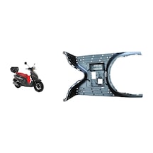 Rks Neon 125 Ön Basamak Plastiği Mat Gri Siyah Grenaj