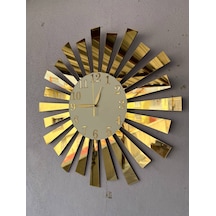 Beyaz Gold Aynalı Pleksi Piyano Model Sayılı Ev Hediyelik Sessiz Beyaz