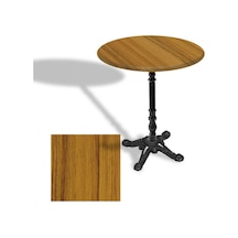 Çipa 1004 Döküm Ayak Yuvarlak Masa Çap 70cm - Werzalit, Wermodin Ve Allzalit Tabla - Real Teak Çok Renkli Çipa 1004 Döküm Ayak Yuvarlak Masa Çap 70cm - Werzalit, Wermodin Ve Allzalit Tabla - Real Teak Çok Renkli