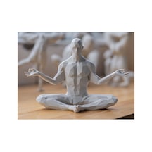 Meditasyon Heykeli - Chin Mudra Meditasyon Heykeli Zihinsel Dinginlik Ve Bilgelik Figürü 15 Cm Model5 - 696047183