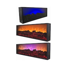 Cebese Dekoratif Elektrikli Yapay Şömine - 120x31.5x16 Cm - Farklı Renk
