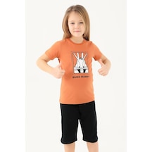 Looney Tunes L1589-2 Çocuk  Kehribar Tişört