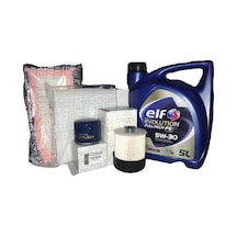 Elf Evolution Full-Tech FE 5W-30 Motor Yağı 5 L + Dacia Sandero 1.5 Dci Filtre Bakım Seti