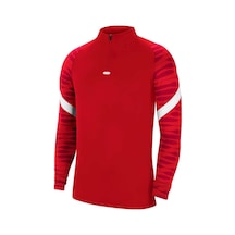 Nike Erkek Tişört M Nk Df Strke21 Dril Top Cw5858-657 Kırmızı - Beyaz