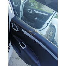 Peugeot 301 & C-elysee Full set - 40 Parça Gümüş Gri Konsol ve Trim Kaplama,Maun Kaplama (Gümüş Gri)