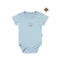 Civil Baby Bebek Organik Çıtçıtlı Badi 0-18 Ay Mavi 14330R022SS1-1 Mavi
