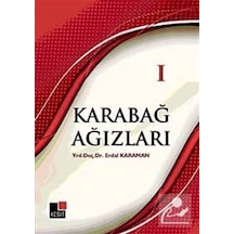 Karabağ Ağızları 1 / Erdal Karaman 9786054117864