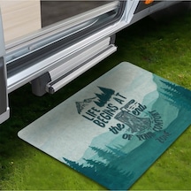 Evaşk Kamp Paspası Karavan Çadır Bahçe Paspası Cm017