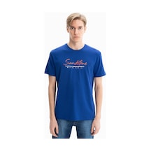 AR-MA Arma Erkek Regular Fit Örme Süprem Penye Bisiklet Yaka Tişört Y27344471501 Lacivert-l2 Lacivert