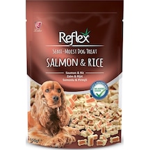 Reflex Semi-Moist Somonlu Pirinçli Köpek Ödül Kemiği 150 G