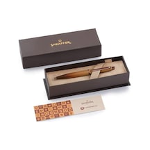 Sheaffer 100 Kahve Serisi Tükenmez Kalem Matt Brown E2937451 Kahverengi