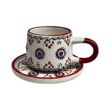 Kutahya Home Renklı Tabaklı Kupa 1 Adet