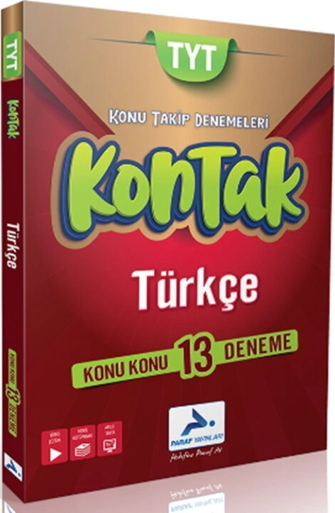 Paraf Akademi Tyt Türkçe Kontak Konu Takip Denemeleri