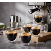 Needd Çift Katmanlı Espresso Cam Bardak Seti 2'li 80 Ml Borosilikat Cam, Isı Yalıtımlı Double Tasarım Espresso, Ristretto Ve Macchiato İçin Şeffaf Kahve Bardağı Needd Çift Katmanlı Espresso Cam Bardak Seti 2'li 80 Ml Borosilikat Cam, Isı Yalıtımlı Double Tasarım Espresso, Ristretto Ve Macchiato İçin Şeffaf Kahve Bardağı
