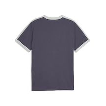 Puma T7 Ringer Tee Mavi Erkek T-shirt