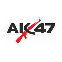 Motosiklet Sticker Ak47 55 X 100 Mm
