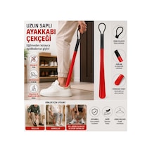 Mucit Home Ayakkabı Çekeceği Uzun Kullanım Sağlam Tasarım Renkli Şeffaf 1 Adet Beyaz