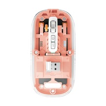 Cbtx Kablosuz Type-C Manyetik Üç Modlu Şeffaf Mouse