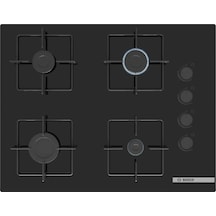 Bosch POP7C6P31O 67 CM Sert Cam 4 Gazlı Ankastre Ocak