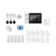 Ev Ve İş Yeri Akıllı Güvenlik Alarm Sistemleri Sim Kart/google Asistan/amazon Alexa/tuya Smart Ekstra Plus Set