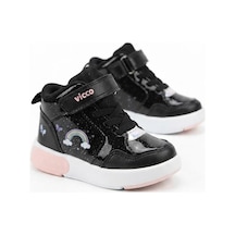 Vicco Şira Siyah Anatomik Rahat Sneaker Işıklı Kız Çocuk Bot 946.b26k.257