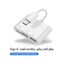 Jms 3 İn 1 Type C - Usb Kart Okuyucu