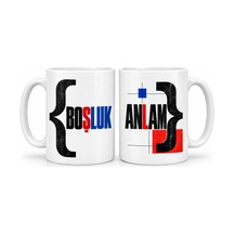 Boşluk Ve Anlam 2 Li Porselen Kupa Seti - Model 695 Diğer