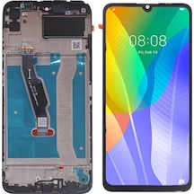Huawei Uyumlu Y6p 2020 Lcd Ekran Dokunmatik Siyah Çıtalı Servis