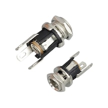 Ic-258a Dc Jak Üstten Somunlu 2.1mm Somunlu Ø8mm 2.1 Mm