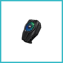 Bezos Dl06 Rgb Radyatör Telefon Soğutucu Fan - Siyah Dfnbez