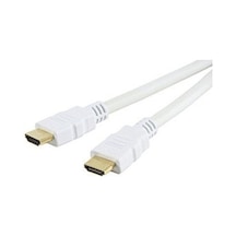 1 Metre Hdmi Kablo 1.kalite 3d 4k Full Hd Hdmi Tv Uydu Alıcısı Kablosu Beyaz
