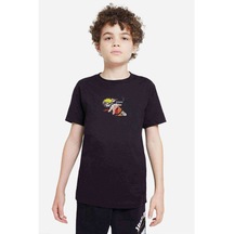 Uzumaki Naruto Baskılı Unisex Çocuk Siyah T-Shirt