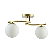 Luna Model Kapalı Glop Camlı Modern Plafonyer Avize A