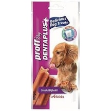 Proff Denta Plus Biftekli Diş Temizleyen Diş Kaşıma Köpek Ödülü 4'lü