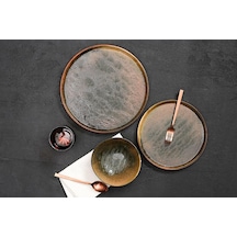 Stoneware Genesis 3 Parça Tek Kişilik Yemek Takımı Çok Renkli