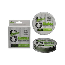 Fishpro Goby 8x 150 Mt Dark Green Örgü İp Misina 0.06