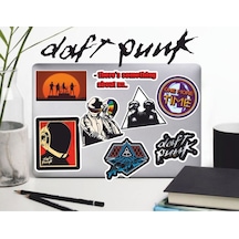 Daft Punk Sticker Seti Laptop Ajanda Pc Tablet Telefon Defter Etiket Bullet Journal Diğer