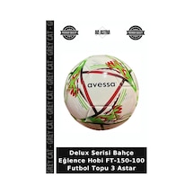 Delux Serisi Bahçe Eğlence Hobi Ft-150-100 Futbol Topu 3 Astar Çok Renkli