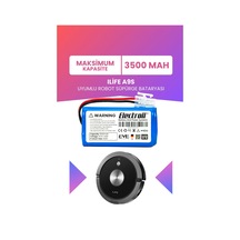 Ilife A9s Uyumlu Batarya Maksimum Kapasite 3500mah Pil Robot Süpürge Bataryası