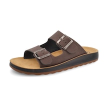 Terlik Erkek 78 171 4c Fly Flot Synthetıc Slipper Dark Brown Dark Brown Koyu Kahverengi