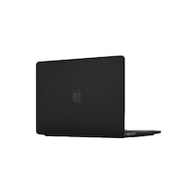 Newface Macbook Pro 13 2020 Macbook Buzlu Kapak - Siyah