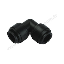 12 Mm Giriş Çıkışlı Hortum Birleştirici Metrik Dirsek Konnektör