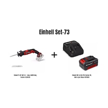 Einhell Set-73 Einhell Te-ap 18/13 Li Akülü Kılıç Testere+einhell 18v 4,0 Ah Pxc Starter Kit, Akü & Şarj Cihazı
