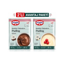 Kakaolu & Vanilinli Puding 2 Li Avantaj Paketi İki Sevilen Lezzet Tek Pakette - 905693938