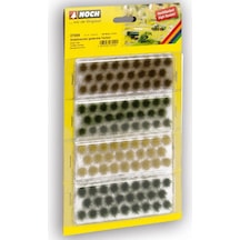 Noch 7009 Çimen Kümeleri, Donuk Renkli, 6 Mm, 104 Adet, Diorama Malzemesi