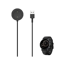 Ally Haylou Ls04 Rs3 Usb Manyetik Akıllı Saat Şarj Kablosu-Siyah